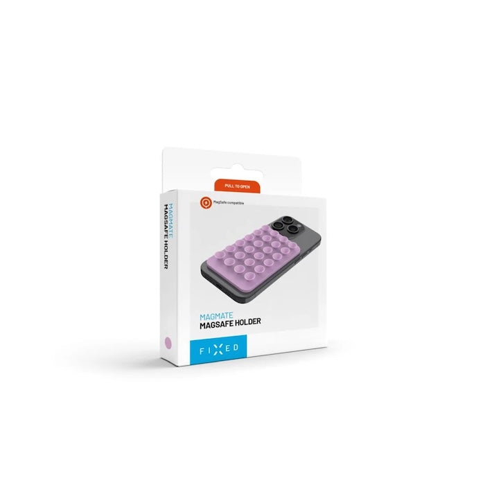 MagSafe držák s přísavkami FIXED MagMate - růžový - iSTYLE CZ
