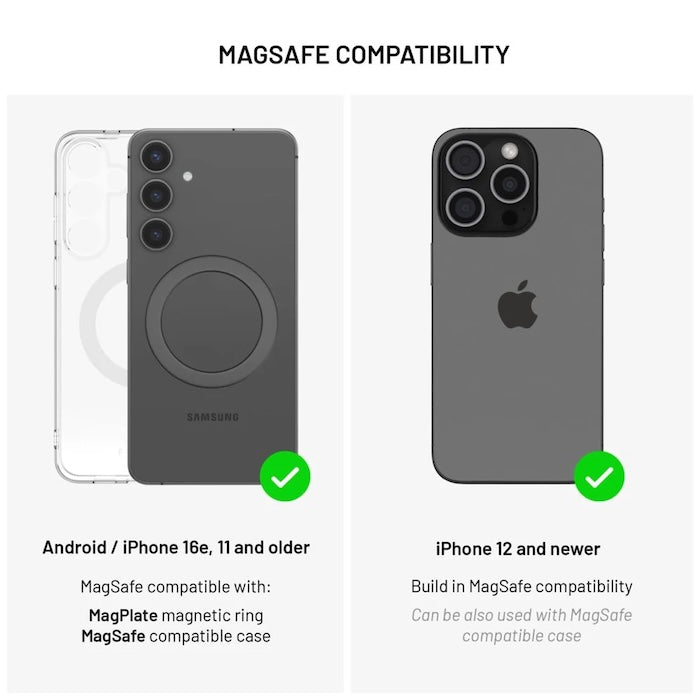 MagSafe držák s přísavkami FIXED MagMate - růžový - iSTYLE CZ
