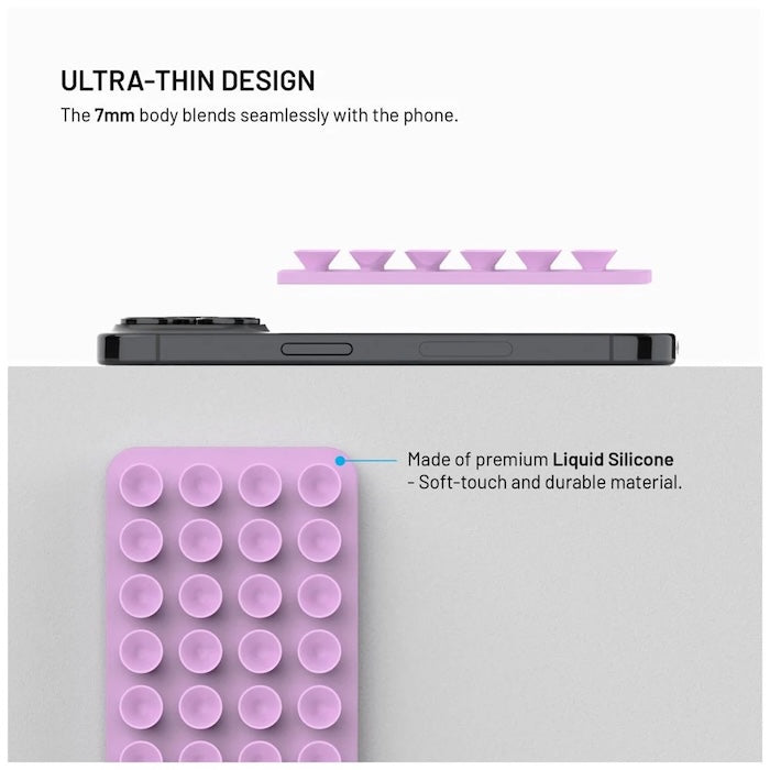 MagSafe držák s přísavkami FIXED MagMate - růžový - iSTYLE CZ