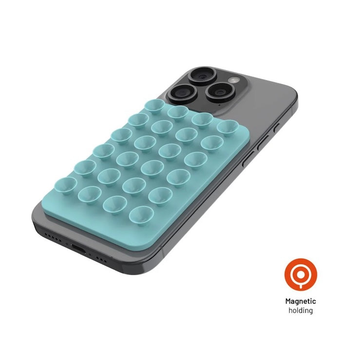 MagSafe držák s přísavkami FIXED MagMate - světle modrý - iSTYLE CZ