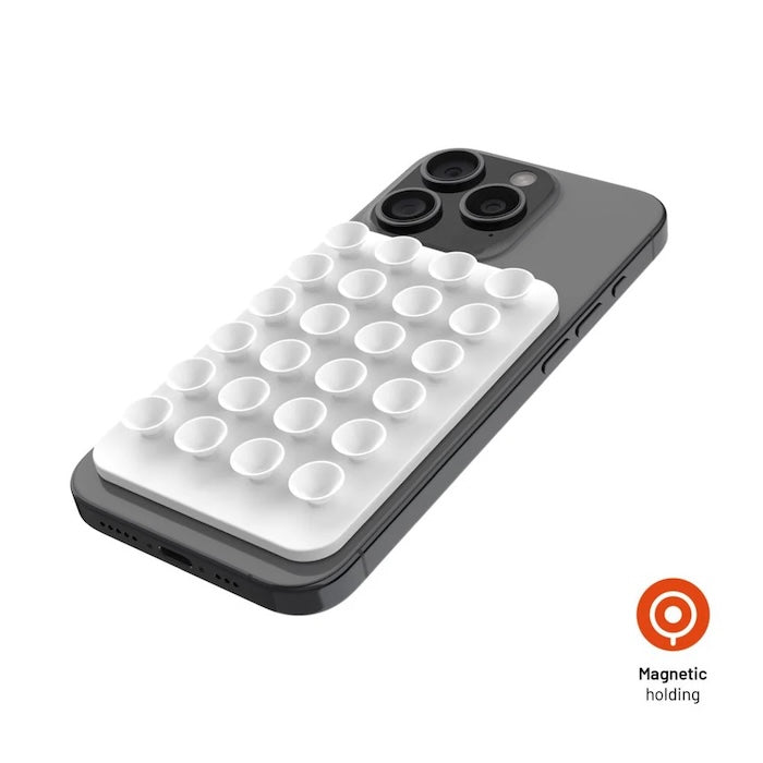 MagSafe držák s přísavkami FIXED MagMate - bílý - iSTYLE CZ