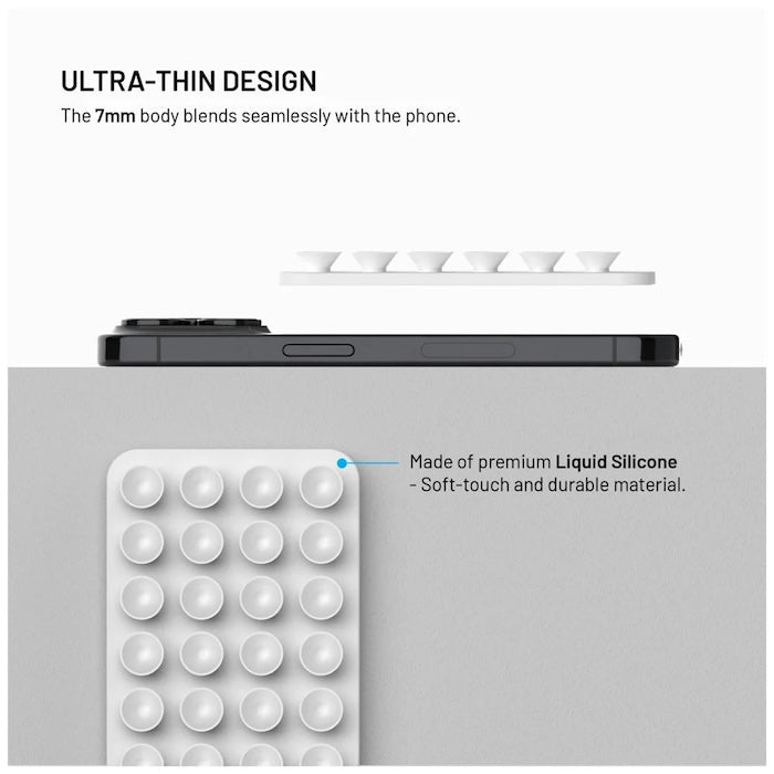 MagSafe držák s přísavkami FIXED MagMate - bílý - iSTYLE CZ