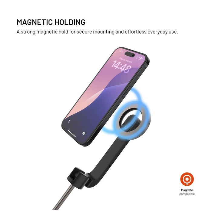 MagSafe selfie stick s tripodem FIXED MagSnap - černý - iSTYLE CZ