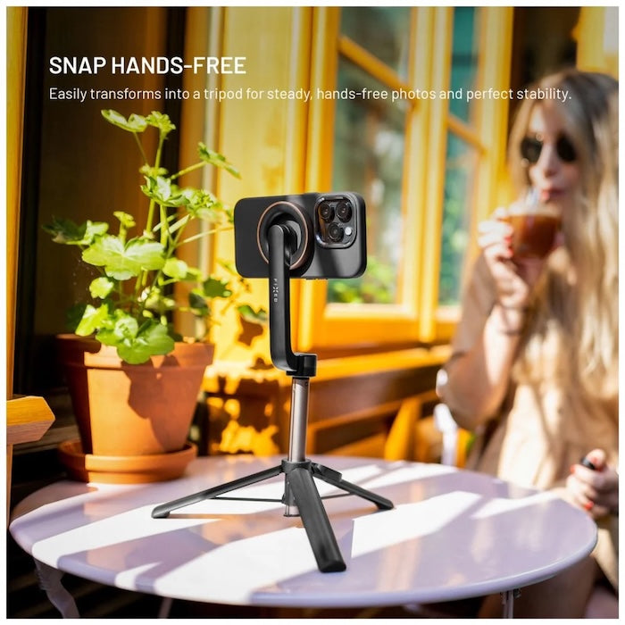 MagSafe selfie stick s tripodem FIXED MagSnap - černý - iSTYLE CZ