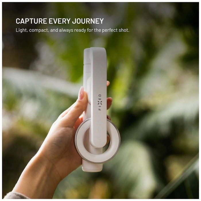 MagSafe selfie stick s tripodem FIXED MagSnap - bílý - iSTYLE CZ