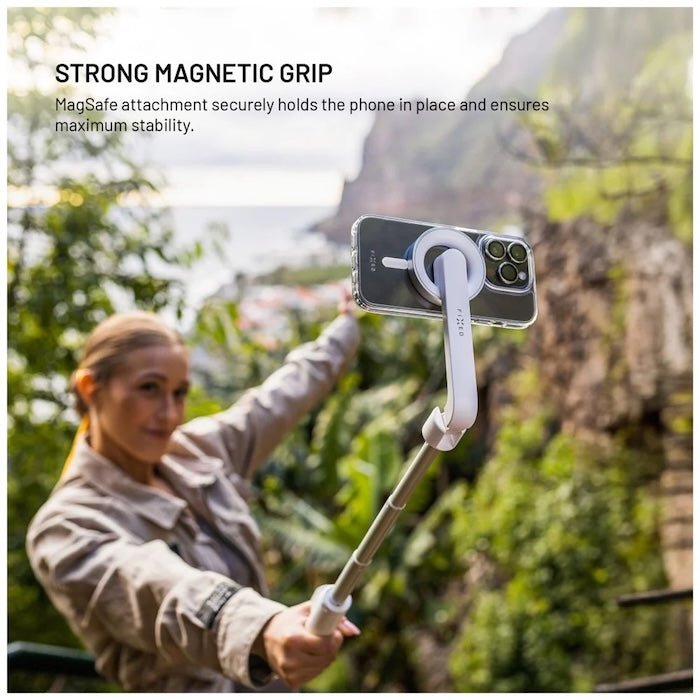 MagSafe selfie stick s tripodem FIXED MagSnap - bílý - iSTYLE CZ