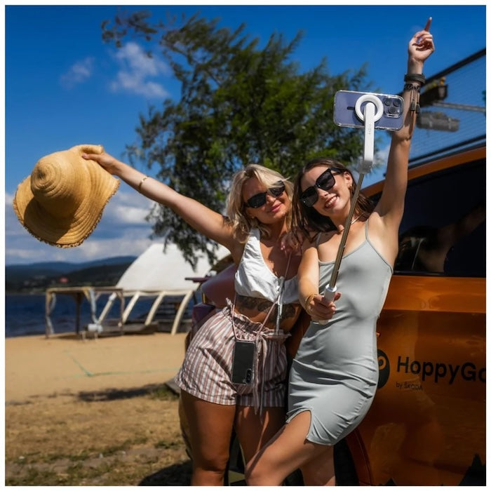 MagSafe selfie stick s tripodem FIXED MagSnap - bílý - iSTYLE CZ