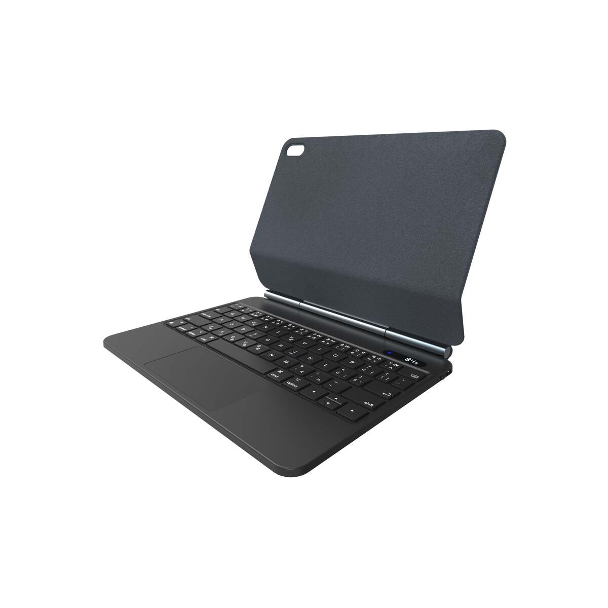 Pouzdro s bezdrátovou CZ klávesnicí FIXED Typee pro iPad 10,9" (2022) / iPad 11" (2025) - černé
