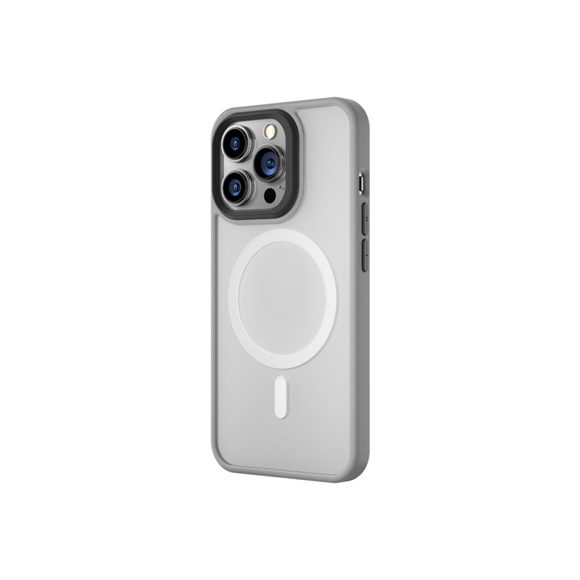MagSafe kryt na iPhone 16 Plus Blueo Skin Friendly Frosted Case - šedý - iSTYLE CZ