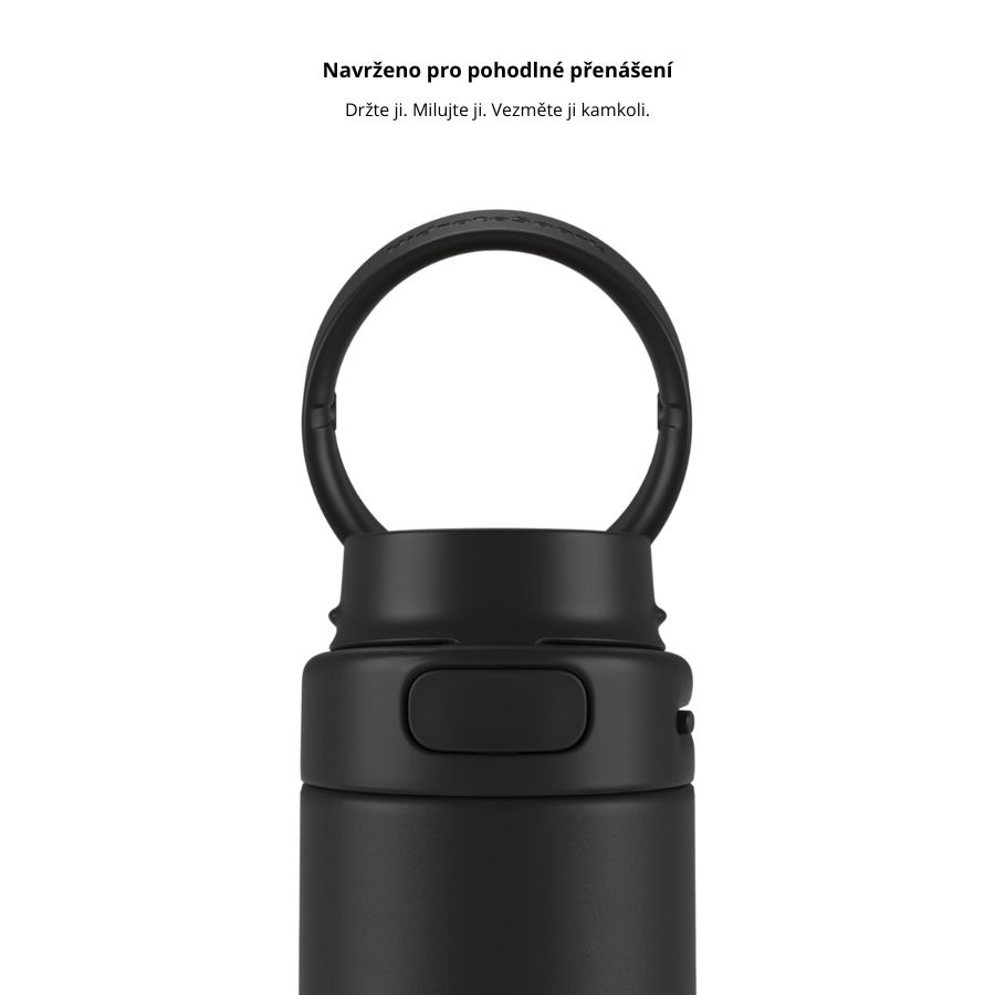 Chytrá lahev HidrateSpark PRO 2 621 ml - černá