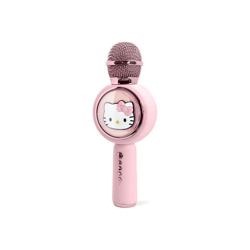 Bezdrátový dětský mikrofon OTL PopSing LED Hello Kitty - iSTYLE CZ