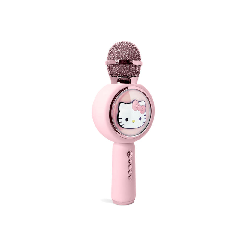 Bezdrátový dětský mikrofon OTL PopSing LED Hello Kitty - iSTYLE CZ