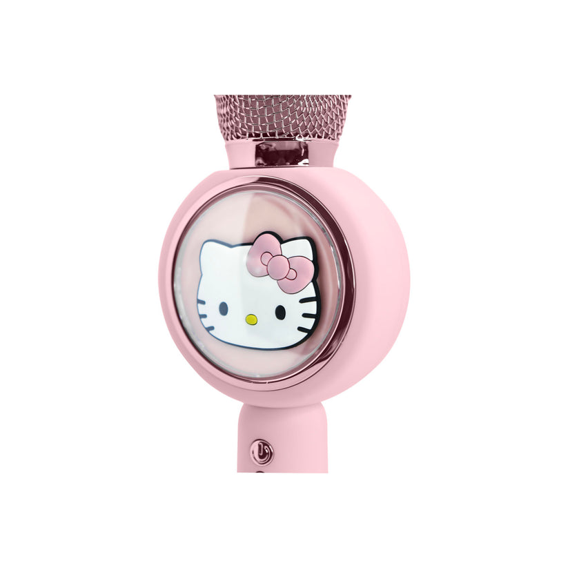 Bezdrátový dětský mikrofon OTL PopSing LED Hello Kitty - iSTYLE CZ
