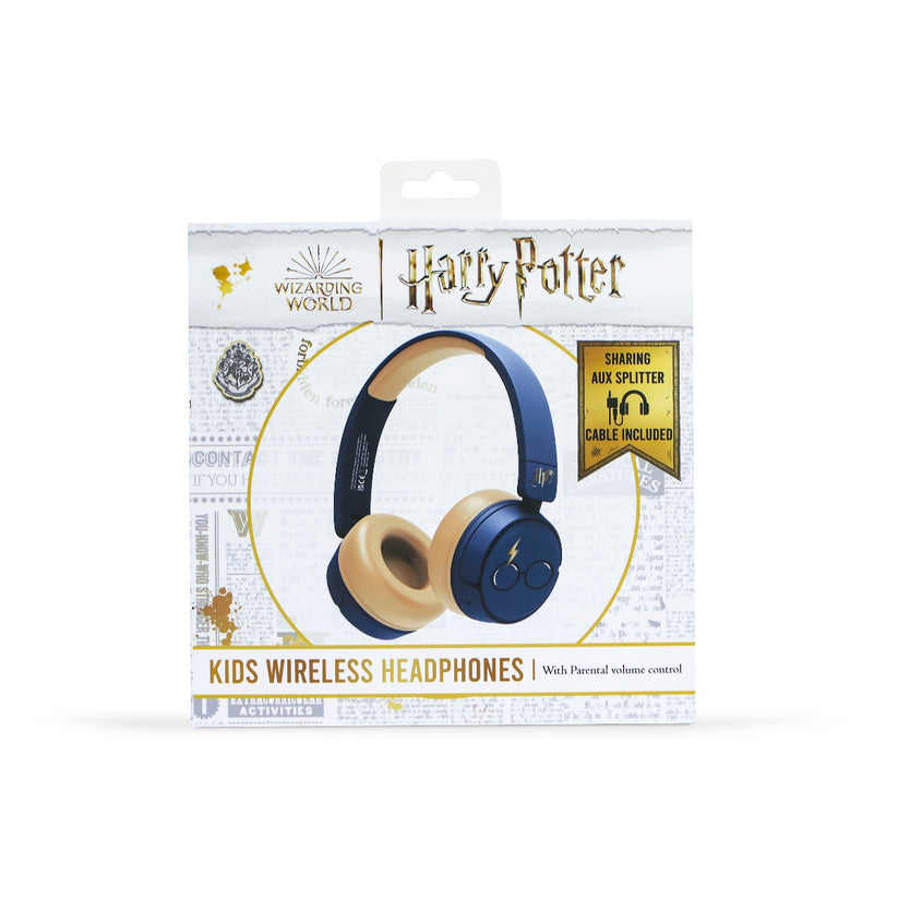 Dětská bezdrátová sluchátka OTL Harry Potter - modrá - iSTYLE CZ