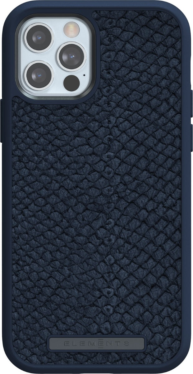 Kryt na iPhone 12 / 12 Pro Njord Vatn - modrý