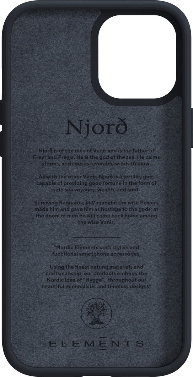 Kryt na iPhone 12 Pro Max Njord Vindur - šedý