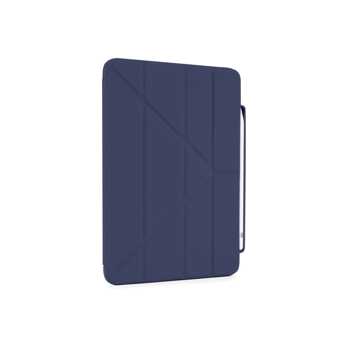 Polohovatelné pouzdro pro iPad 10. gen Pipetto Origami Pencil Case - tmavě modré - iSTYLE CZ
