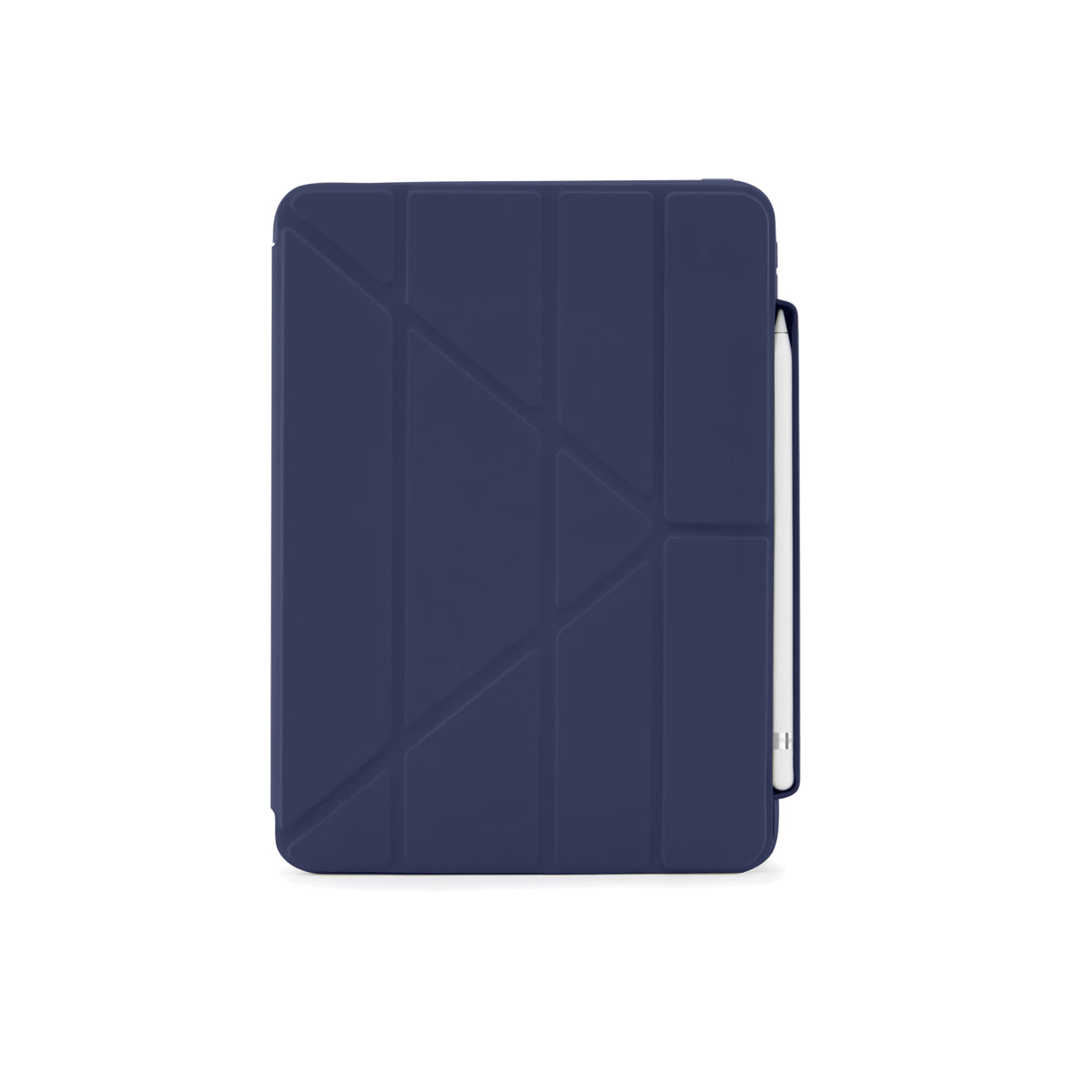 Polohovatelné pouzdro pro iPad 10. gen Pipetto Origami Pencil Case - tmavě modré - iSTYLE CZ
