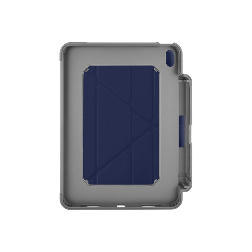 Polohovatelné pouzdro pro iPad 10. gen Pipetto Origami Pencil Shield - tmavě modré - iSTYLE CZ