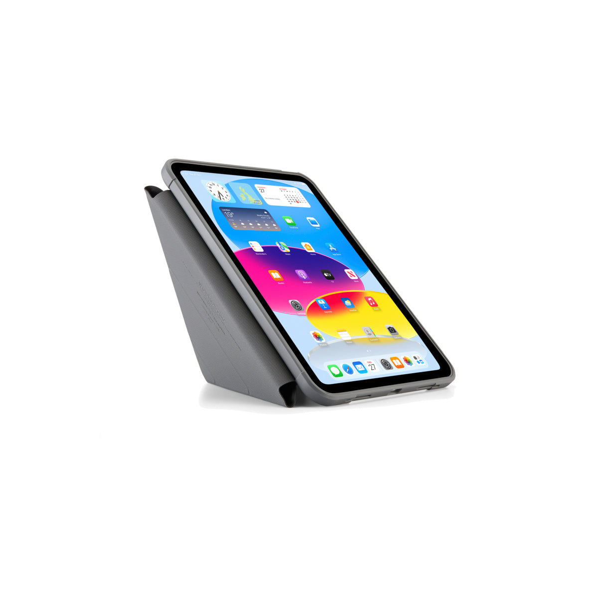 Polohovatelné pouzdro pro iPad 10. gen Pipetto Origami Shield - černé - iSTYLE CZ