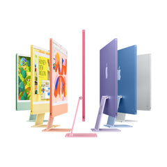 iMac 24“ 4.5K displej, Apple M4 10jádrové CPU, 10jádrové GPU, 16GB, 256GB SSD, CZ - modrý