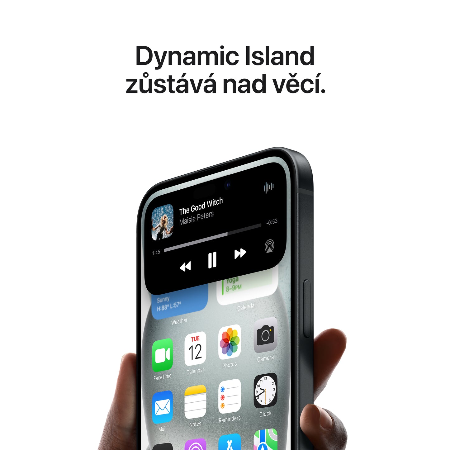 Apple iPhone 15 256GB - růžový