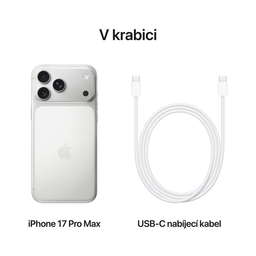 Apple iPhone 17 Pro Max 512GB - stříbrný - iSTYLE CZ