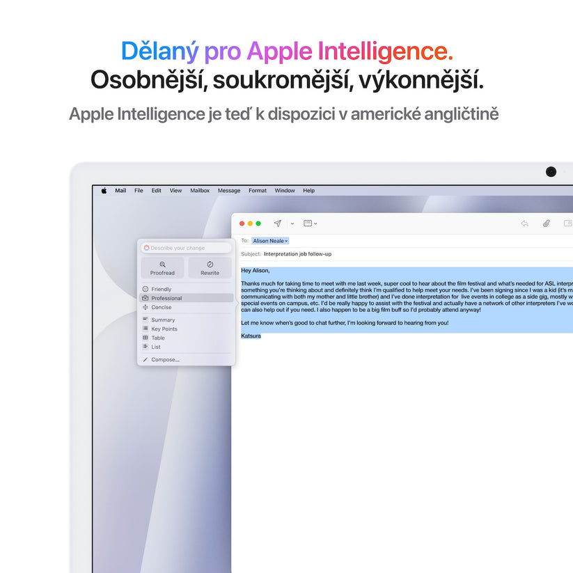 iMac 24“ 4.5K displej, Apple M4 10jádrové CPU, 10jádrové GPU, 24GB, 512GB SSD, CZ - stříbrný (otevřený)