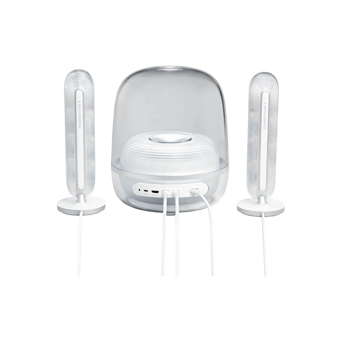 Bluetooth reproduktor Harman Kardon SoundSticks 5 s HDMI - bílý