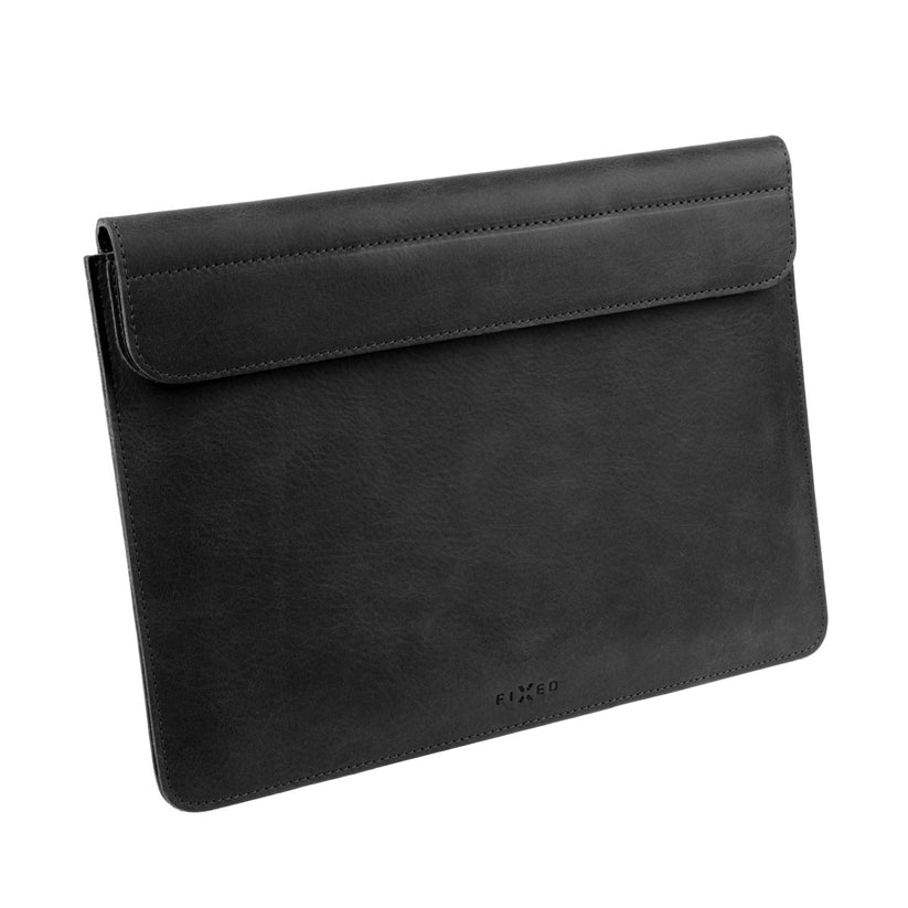 Kožené pouzdro FIXED Oxford pro MacBook Pro 13" a iPad Pro 12,9" - černé