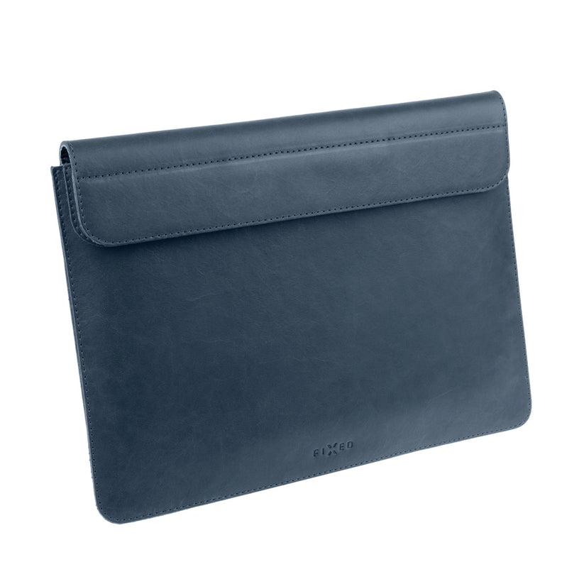 Kožené pouzdro FIXED Oxford pro MacBook Pro 13" a iPad Pro 12,9" - modré
