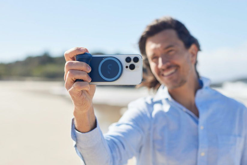 Grip na focení ShiftCam SnapGrip - půlnoční šedá - iSTYLE CZ