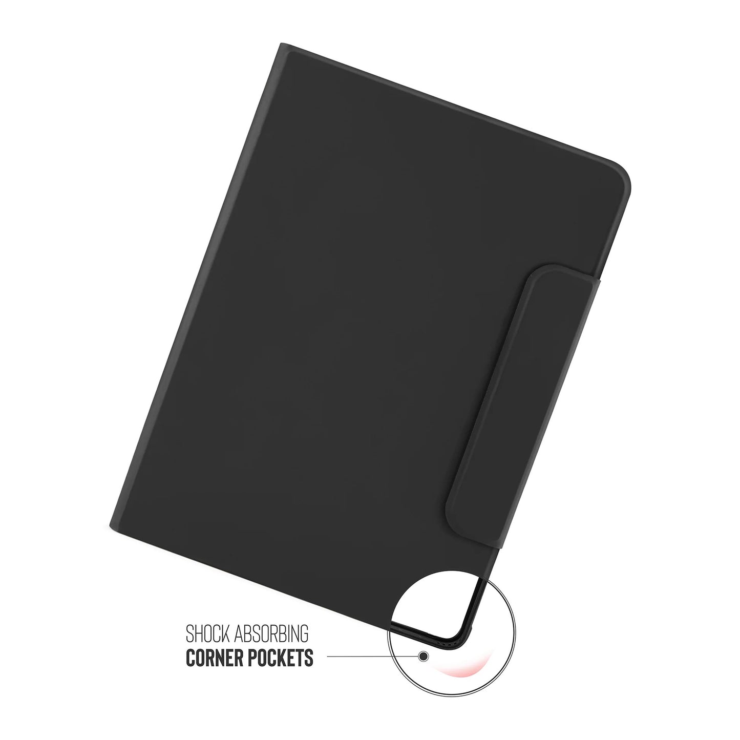 Kryt na iPad Air 13" Pipetto Origami No5 Rotating Folio Case - černý - iSTYLE CZ