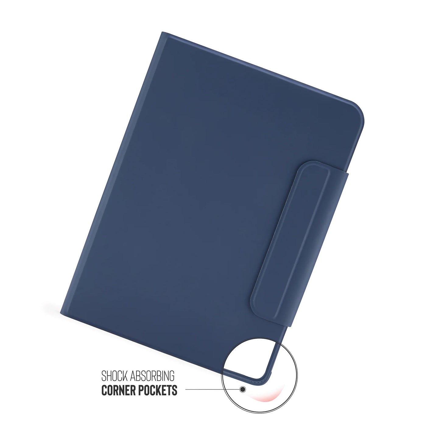 Kryt na iPad Air Pipetto Origami No5 Rotating Folio Case - tmavě modré - iSTYLE CZ
