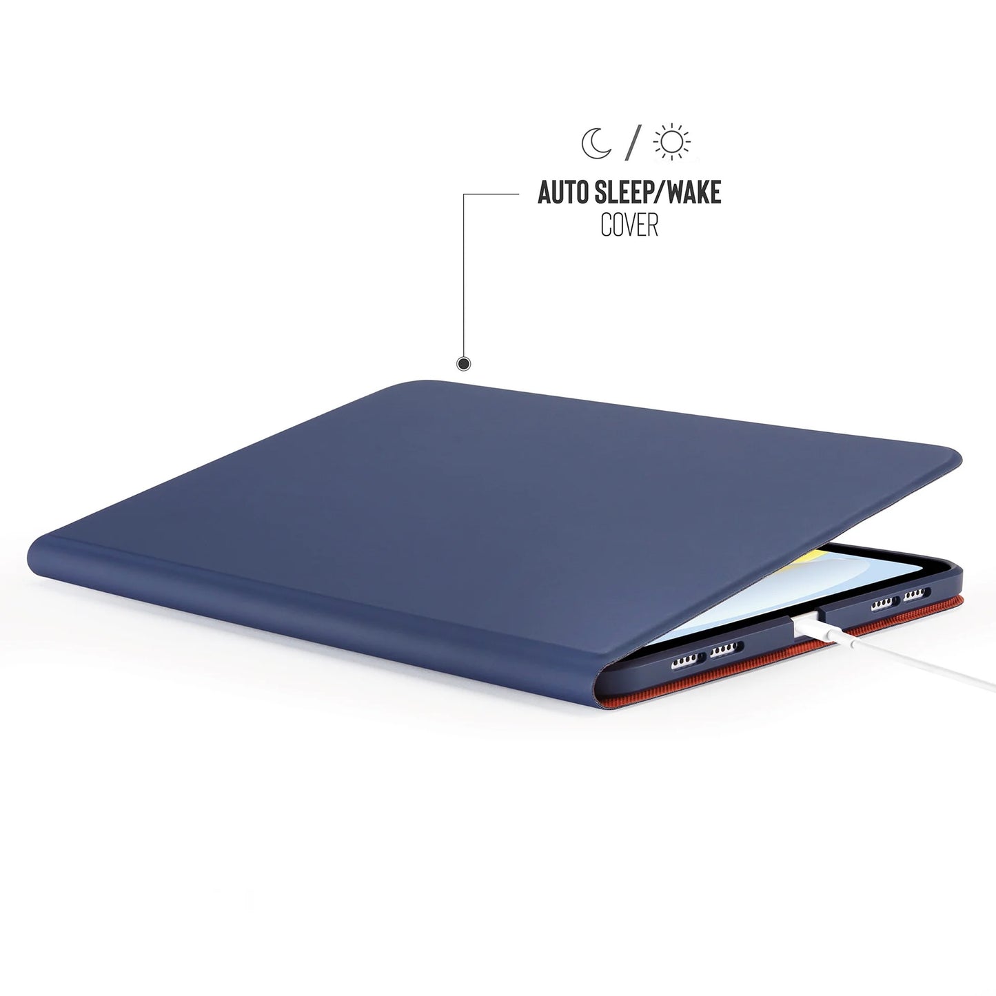 Kryt na iPad Air Pipetto Origami No5 Rotating Folio Case - tmavě modré - iSTYLE CZ