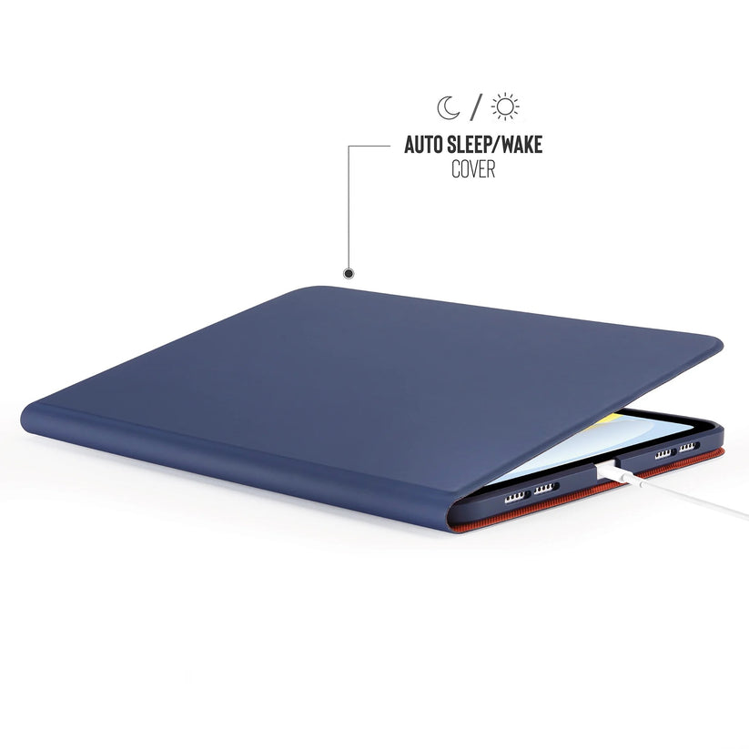 Kryt na iPad Air Pipetto Origami No5 Rotating Folio Case - tmavě modré - iSTYLE CZ