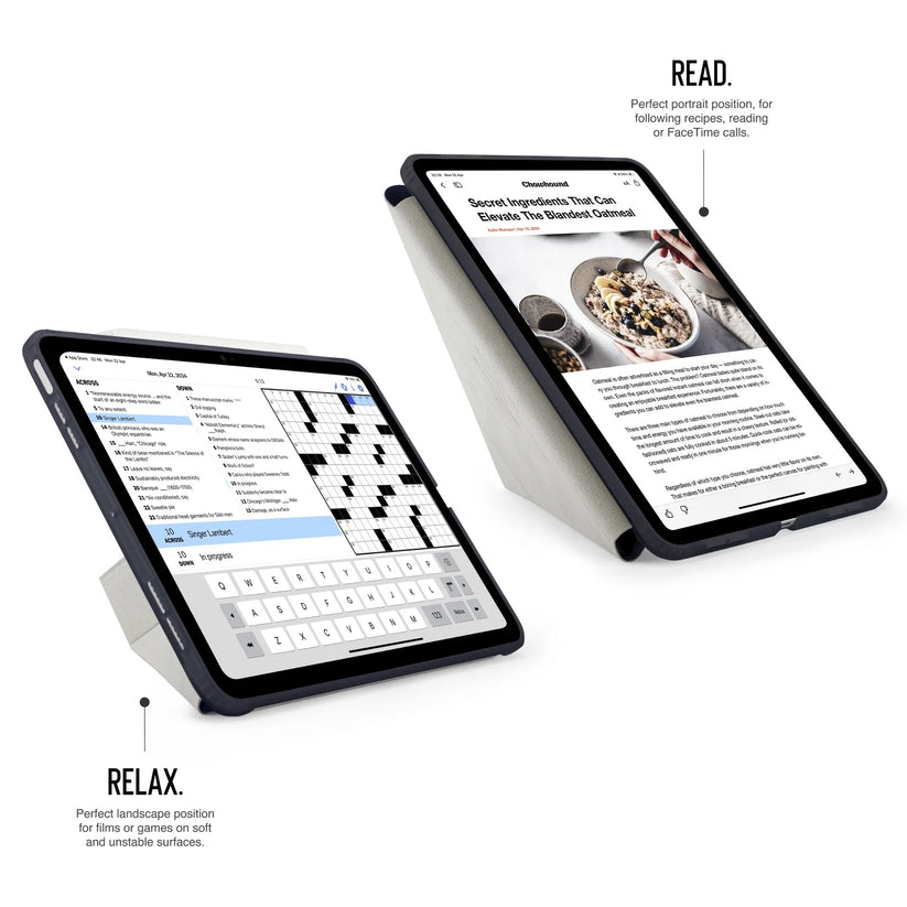 Kryt na iPad Air 13" Pipetto Origami No1 Original Case - tmavě modrý - iSTYLE CZ