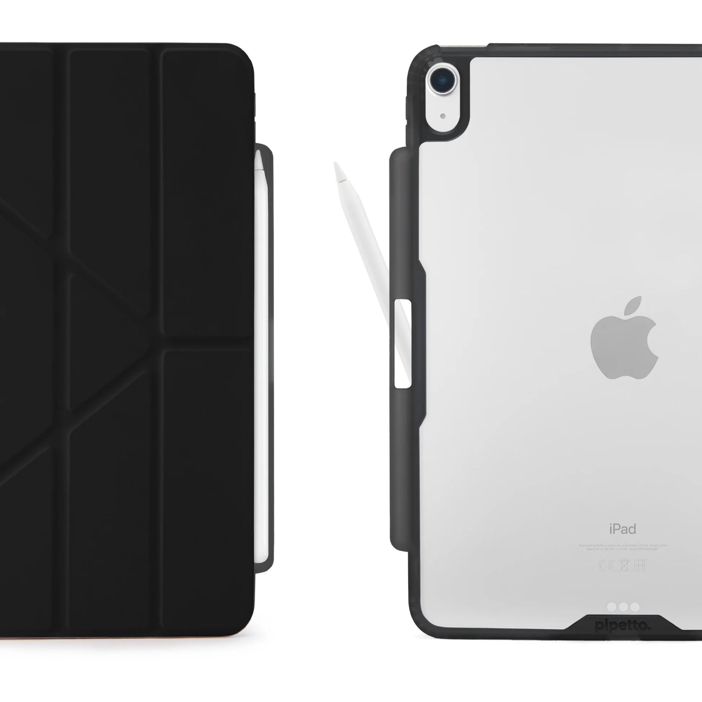 Kryt na iPad Air 13" Pipetto Origami No3 Pencil Case - černý - iSTYLE CZ