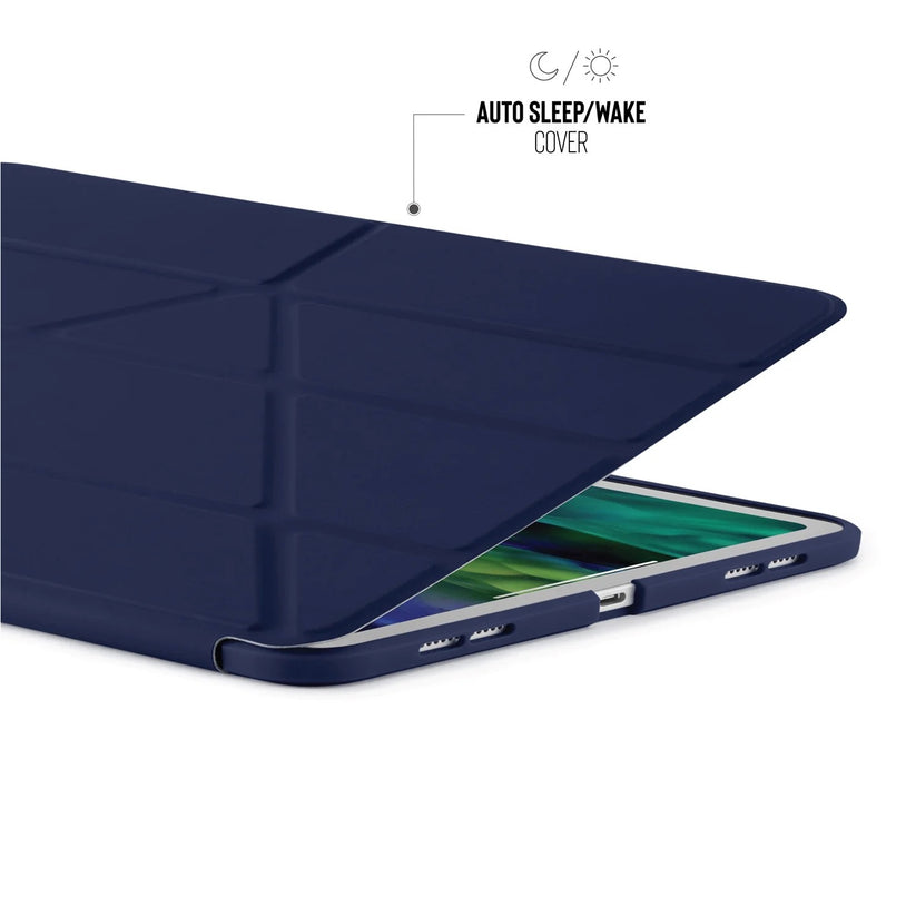 Kryt na iPad Air Pipetto Origami No1 Original Case - tmavě modrý - iSTYLE CZ