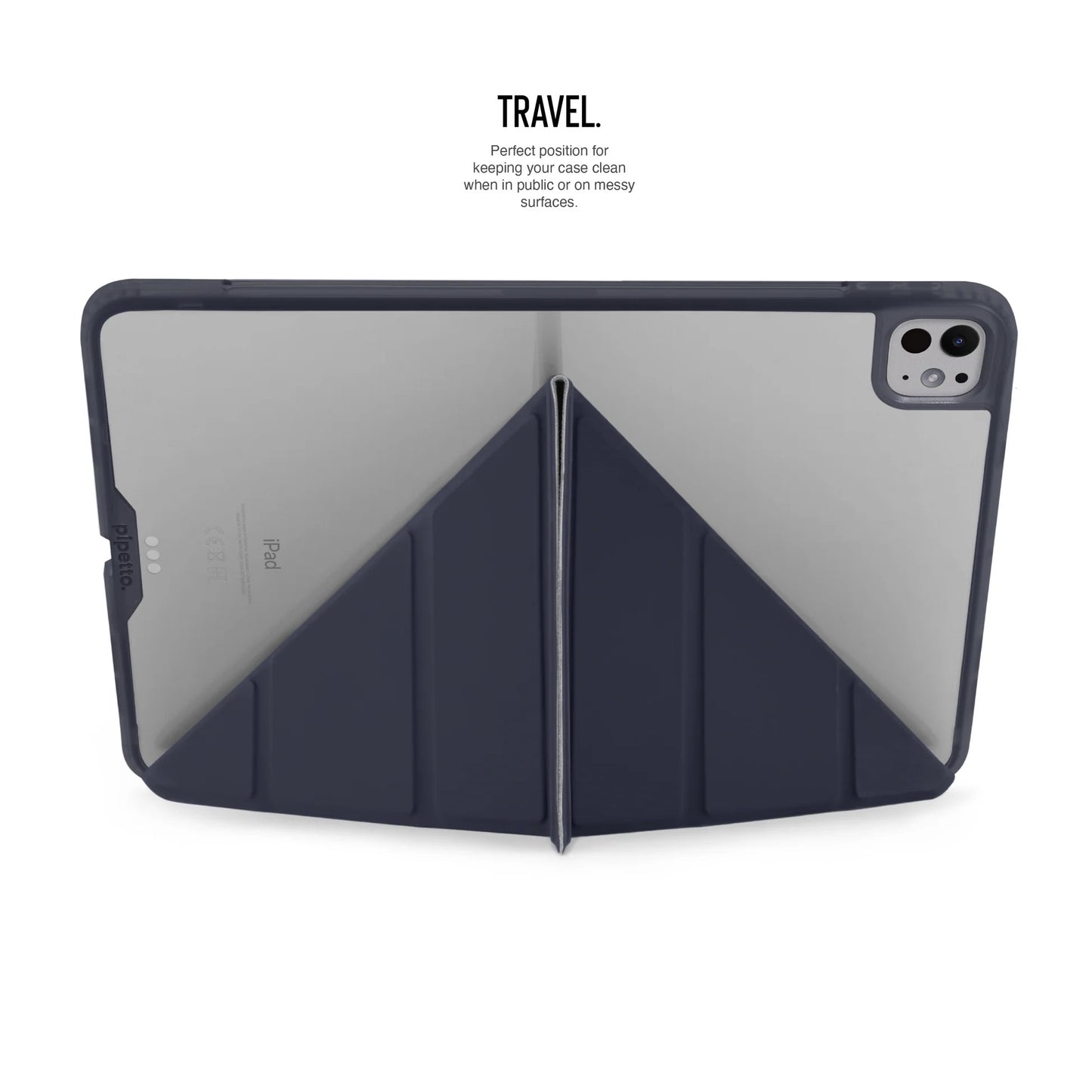 Kryt na iPad Pro 13" Pipetto Origami No1 Original Case - tmavě modrý - iSTYLE CZ