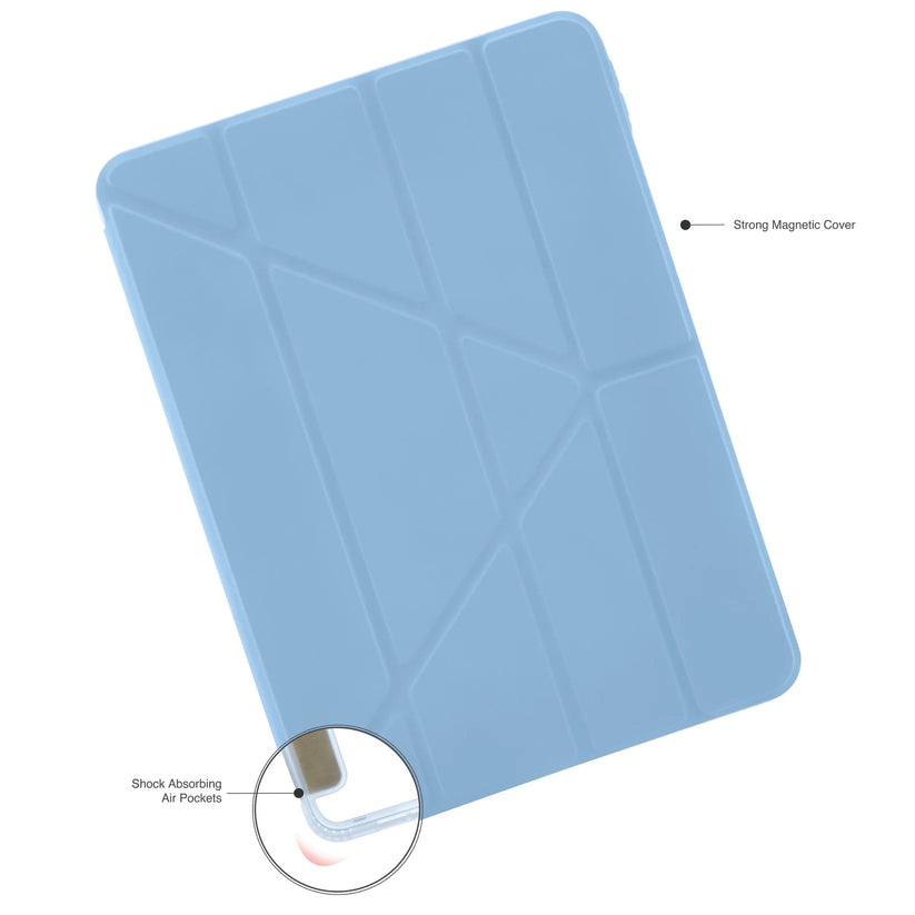 Kryt na iPad Air 13" Pipetto Origami No1 Original Case - světle modrý - iSTYLE CZ