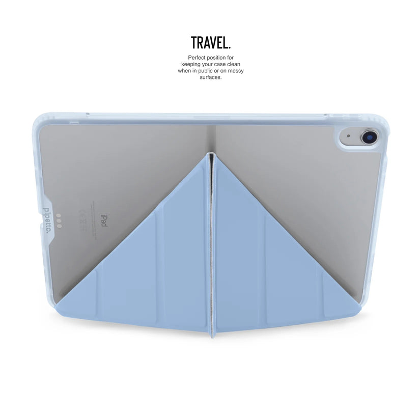 Kryt na iPad Air 13" Pipetto Origami No1 Original Case - světle modrý - iSTYLE CZ