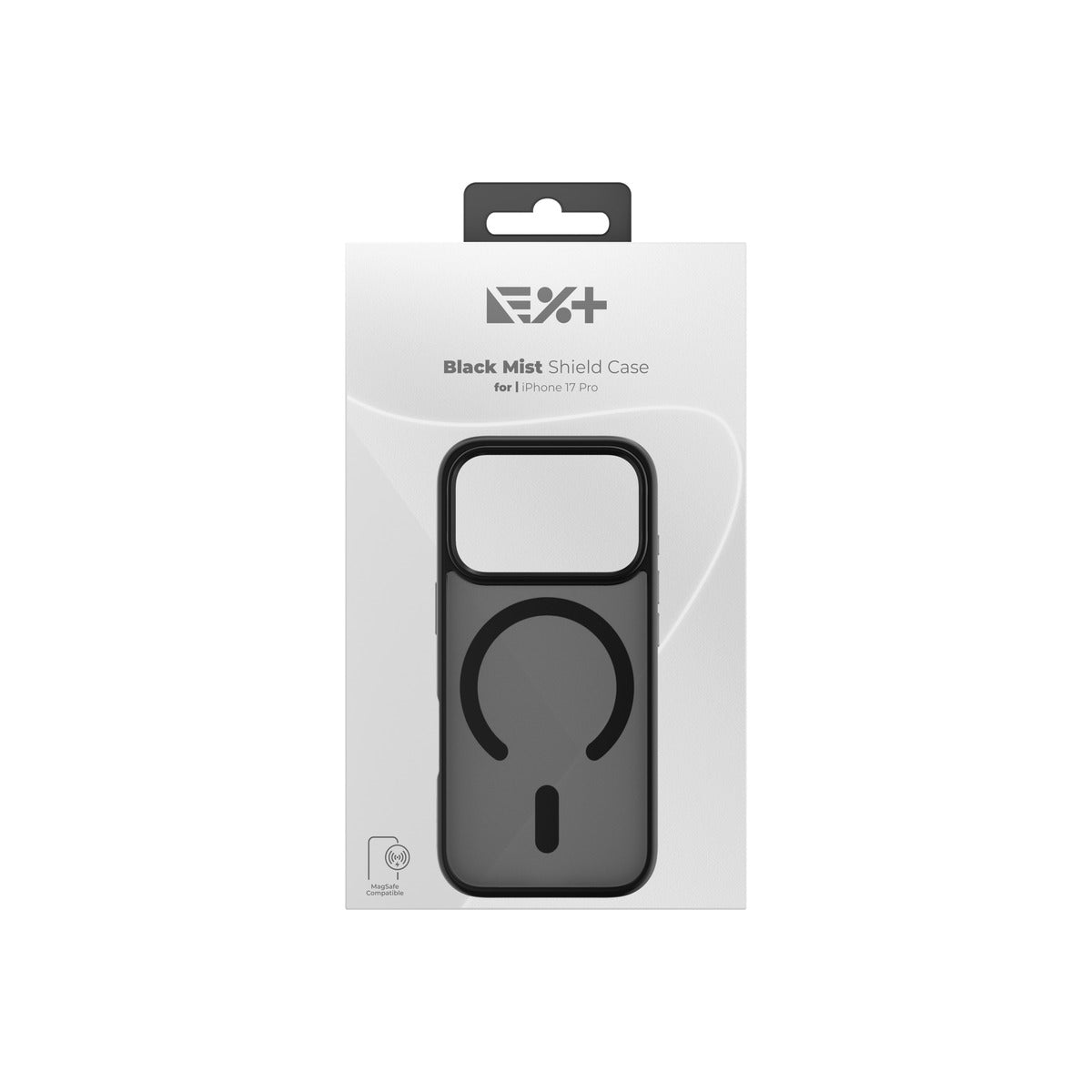 Kryt pro iPhone 17 Pro NOA Mist Shield s MagSafe - černý