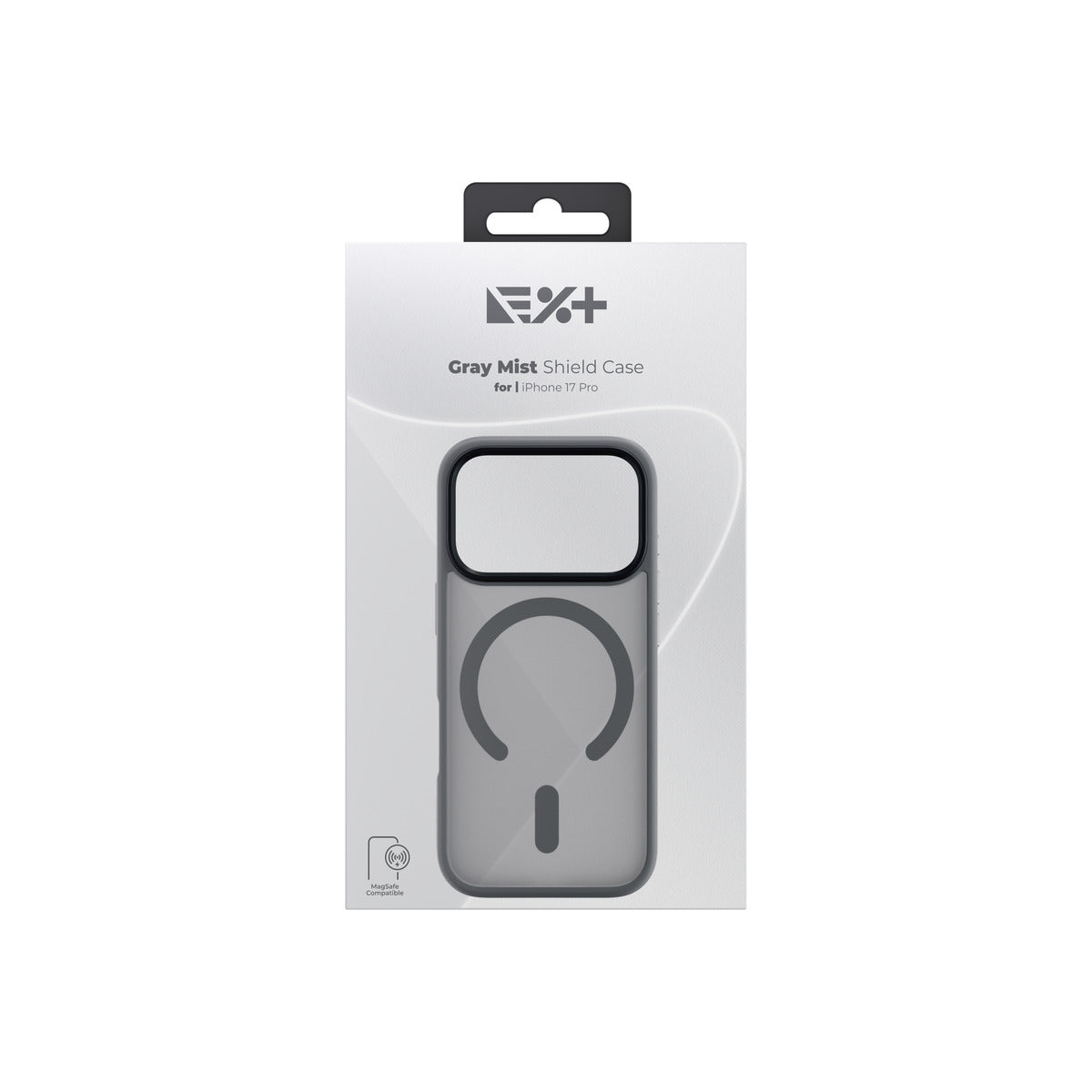 Kryt pro iPhone 17 Pro NOA Mist Shield s MagSafe - šedý