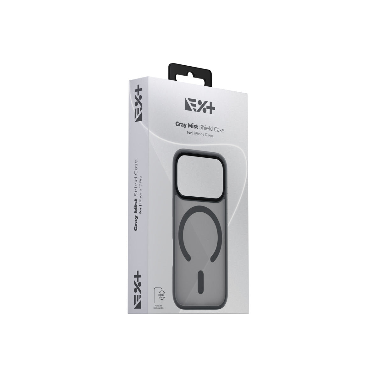 Kryt pro iPhone 17 Pro NOA Mist Shield s MagSafe - šedý