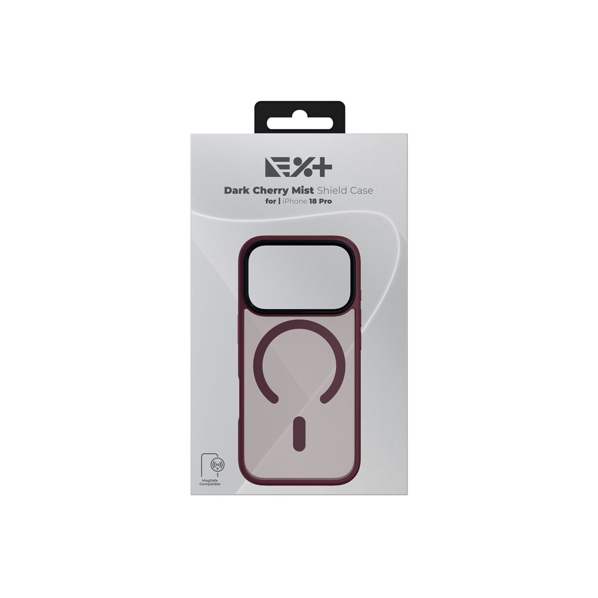 Kryt pro iPhone 18 Pro NOA Mist Shield s MagSafe - tmavě višňový