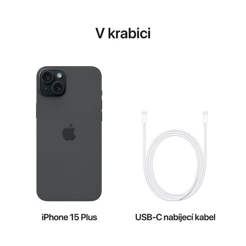 Apple iPhone 15 Plus 256GB - černý (použité, opotřebené) - iSTYLE CZ