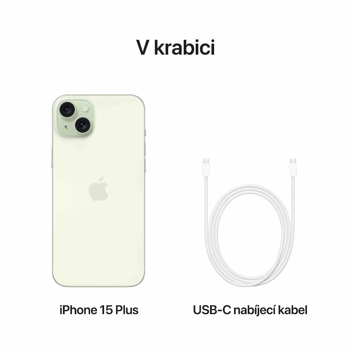 Apple iPhone 15 Plus 256GB - zelený (otevřený)
