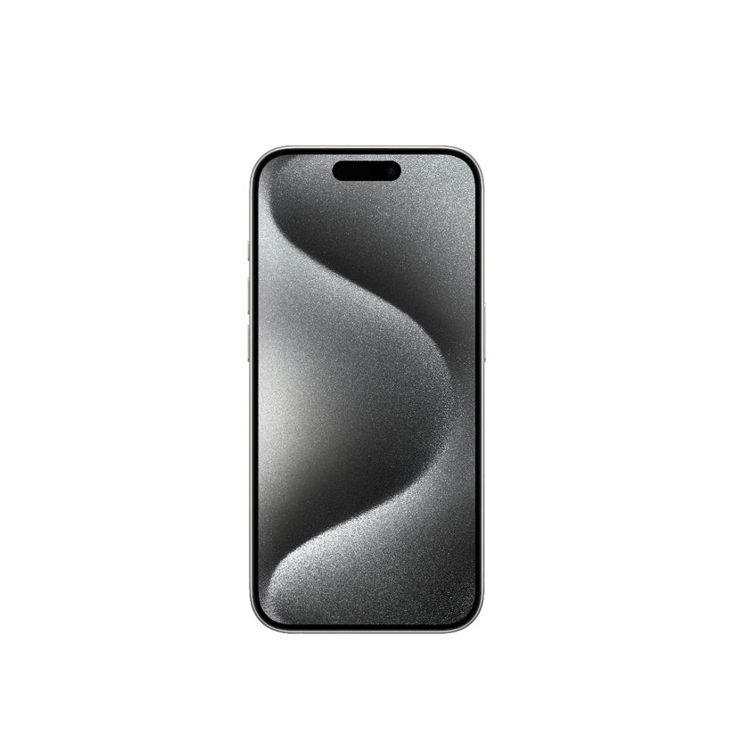 Apple iPhone 15 Pro 128GB - bíle titanový (použité, lehce opotřebené) - iSTYLE CZ