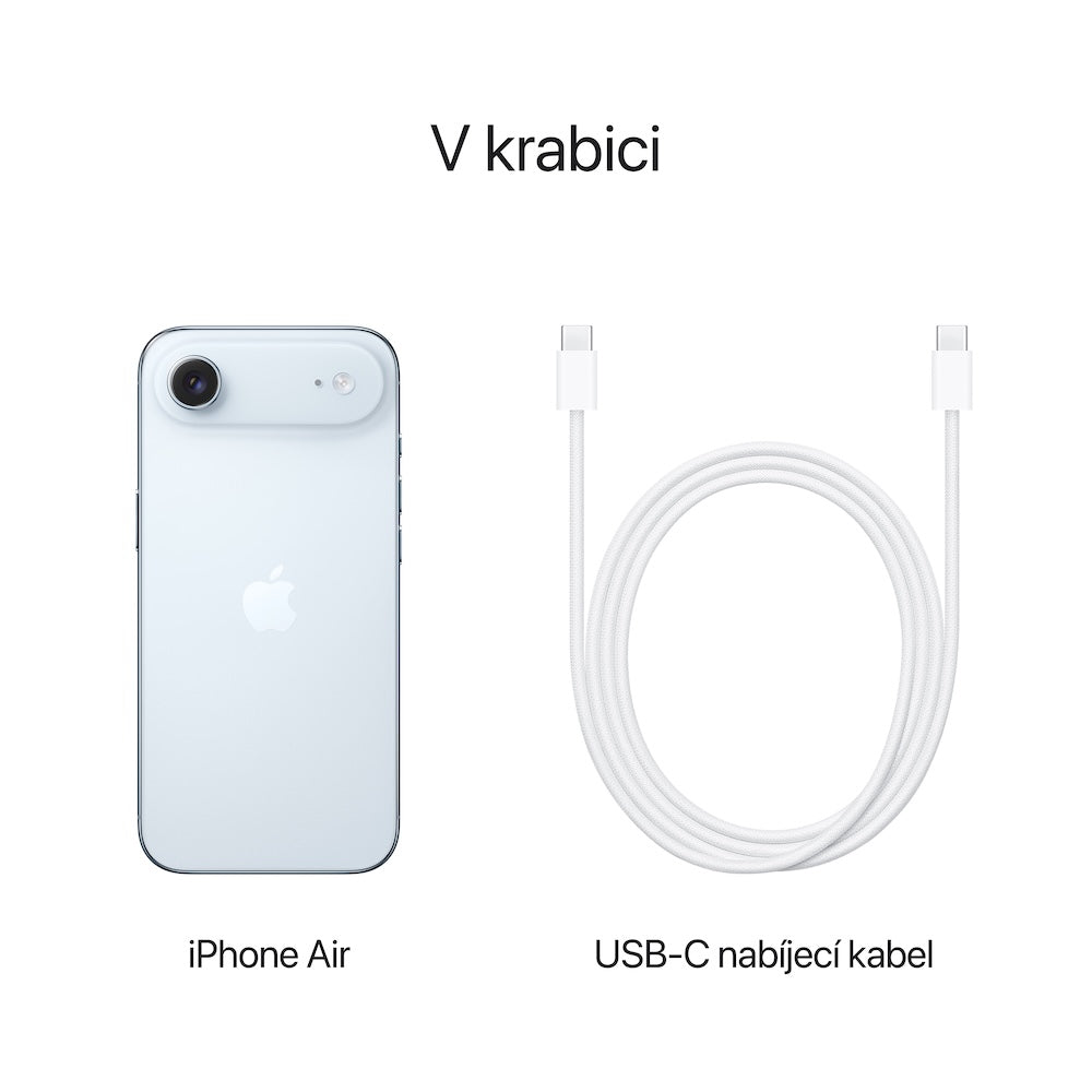 Apple iPhone Air 256GB - blankytně modrý